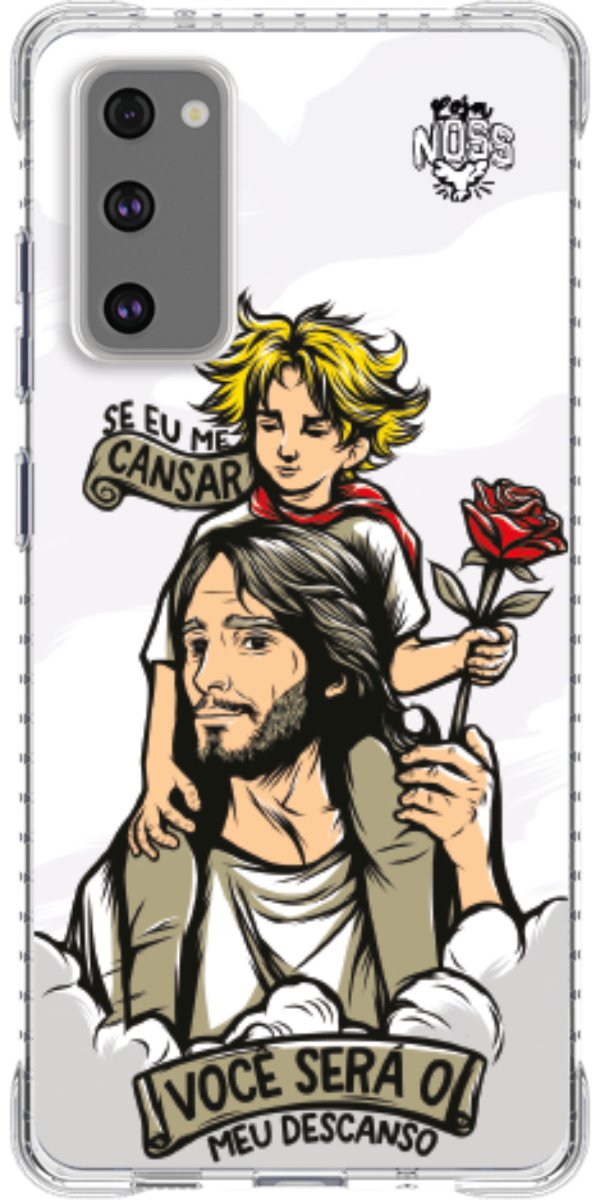 Capinha Para Celular Jesus é Meu Descanso