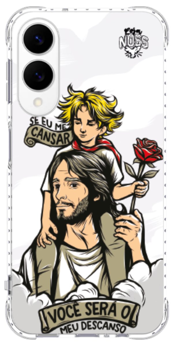Capinha Para Celular Jesus é Meu Descanso