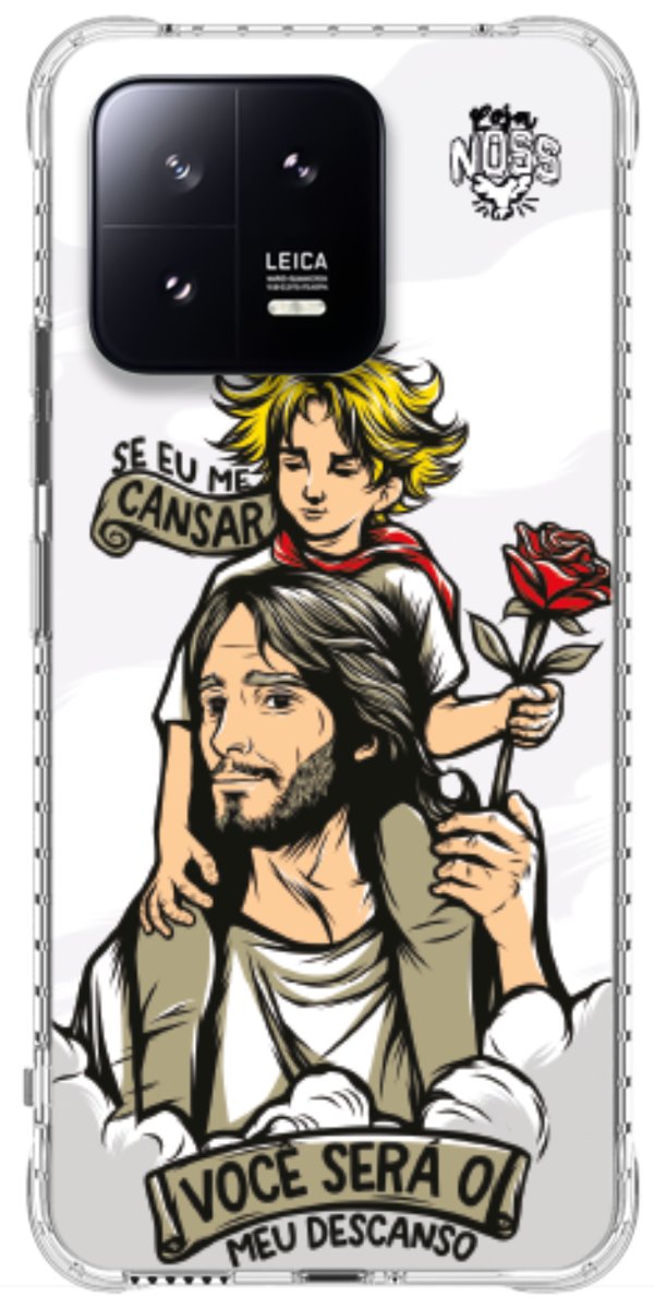 Capinha Para Celular Jesus é Meu Descanso