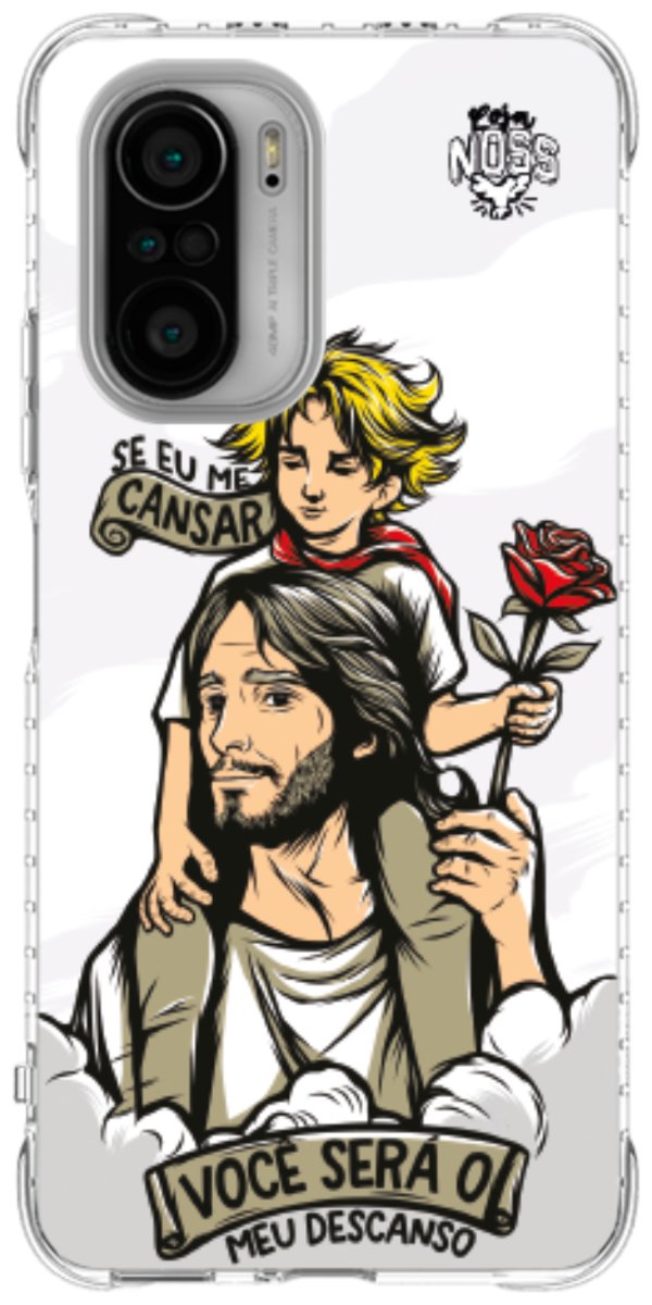 Capinha Para Celular Jesus é Meu Descanso