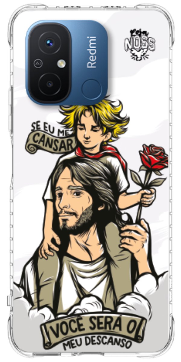 Capinha Para Celular Jesus é Meu Descanso