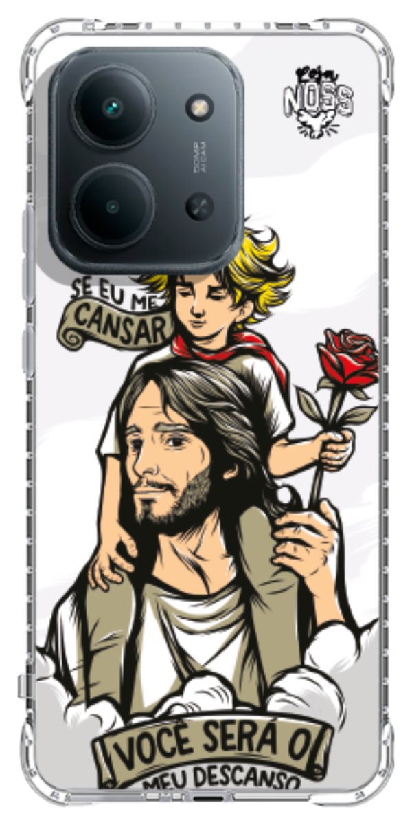 Capinha Para Celular Jesus é Meu Descanso