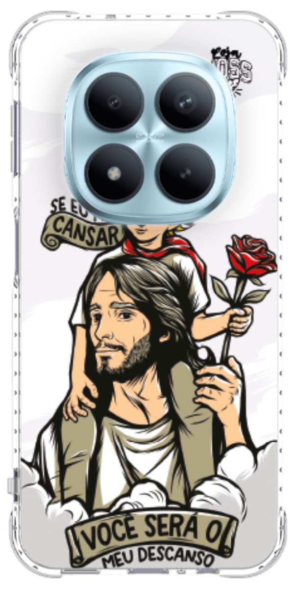 Capinha Para Celular Jesus é Meu Descanso