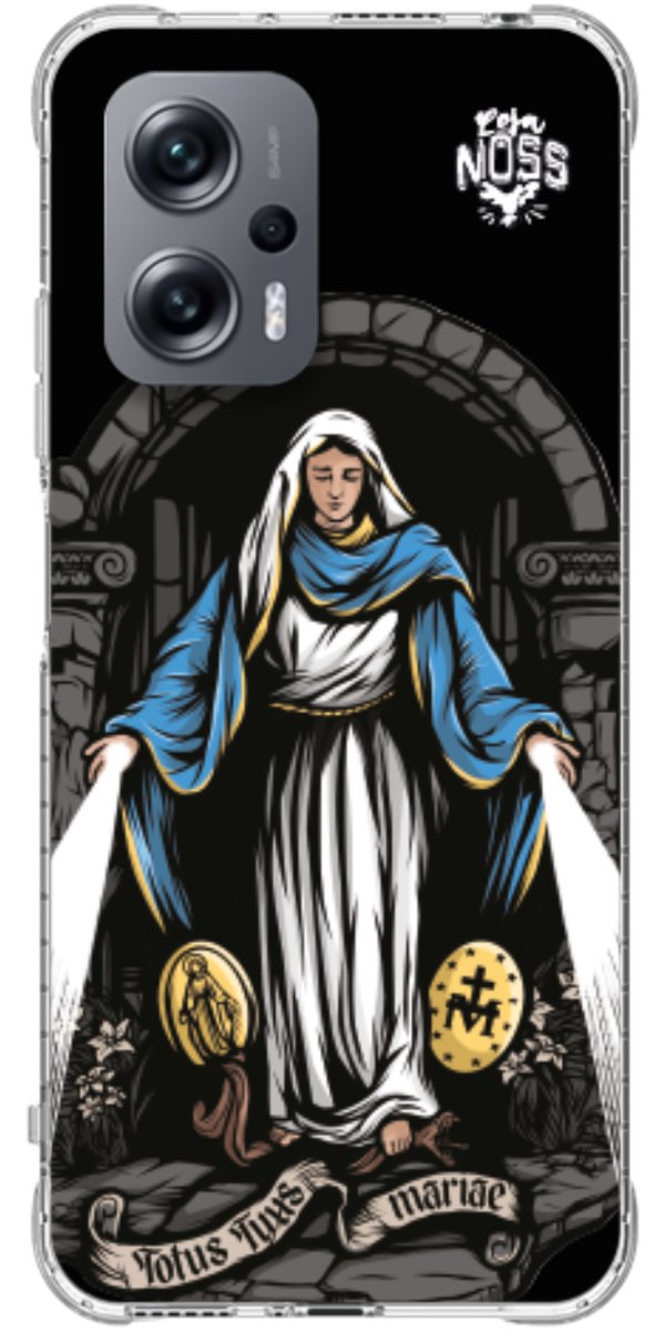 Capinha Para Celular Totus Tuus Maria