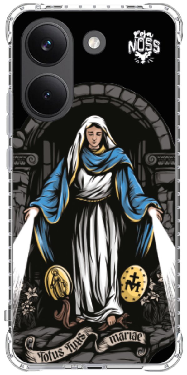 Capinha Para Celular Totus Tuus Maria
