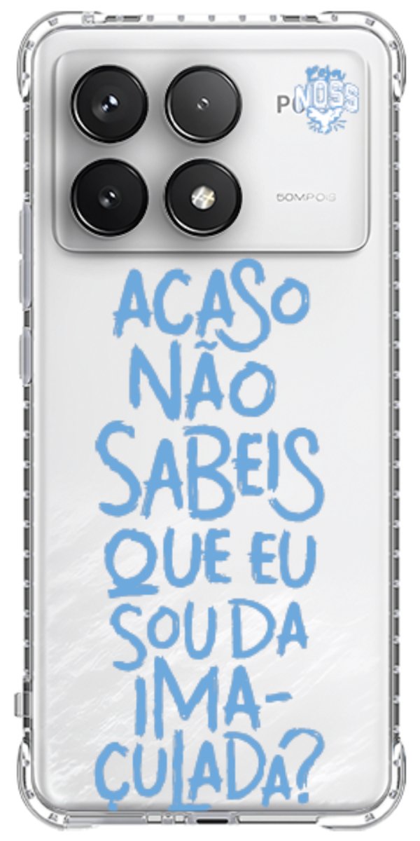 Capinha Para Celular Acaso Não Sabeis
