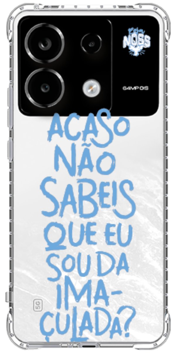 Capinha Para Celular Acaso Não Sabeis