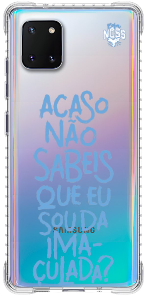 Capinha Para Celular Acaso Não Sabeis
