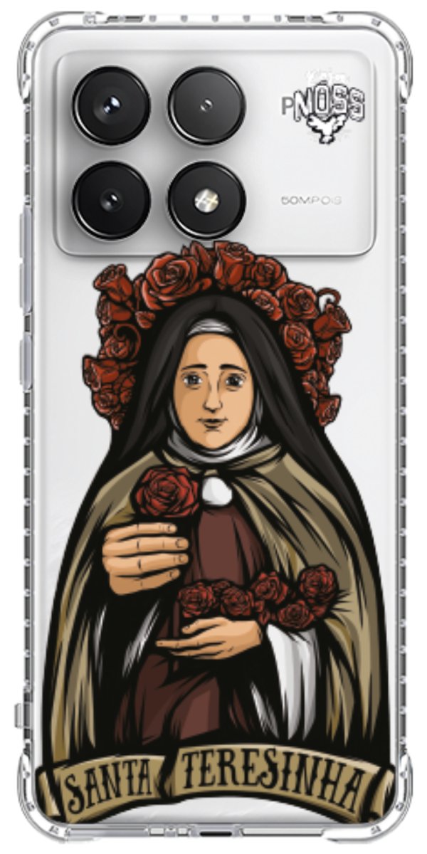 Capinha Para Celular Santa Teresinha