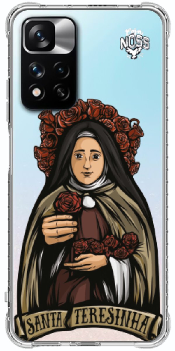 Capinha Para Celular Santa Teresinha