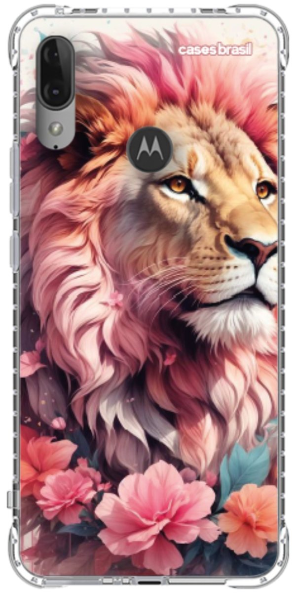 Capinha para Celular Leão Floral