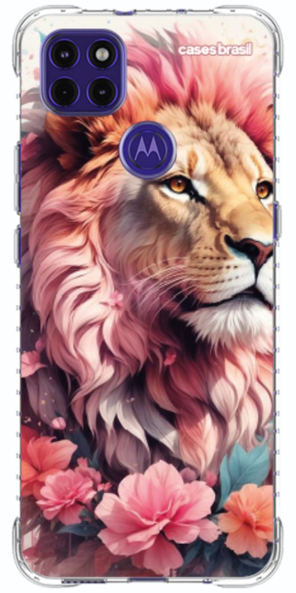 Capinha para Celular Leão Floral