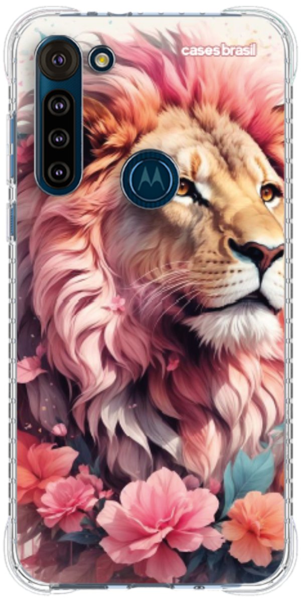 Capinha para Celular Leão Floral