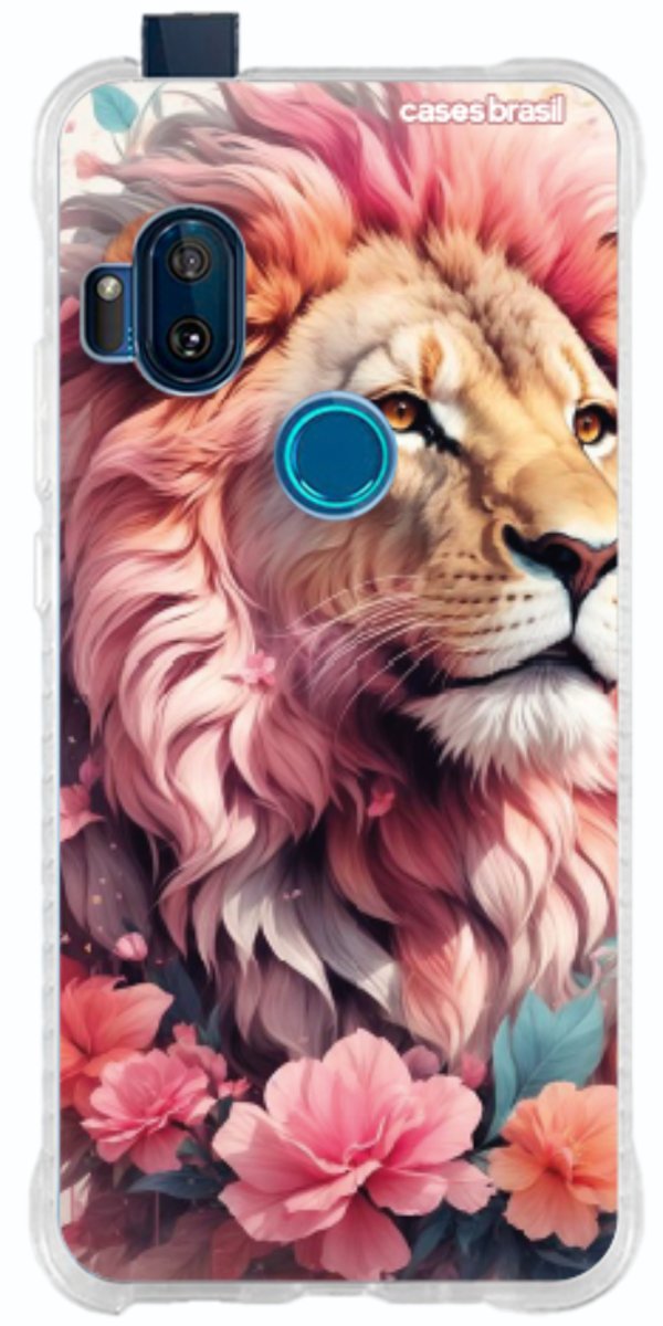 Capinha para Celular Leão Floral