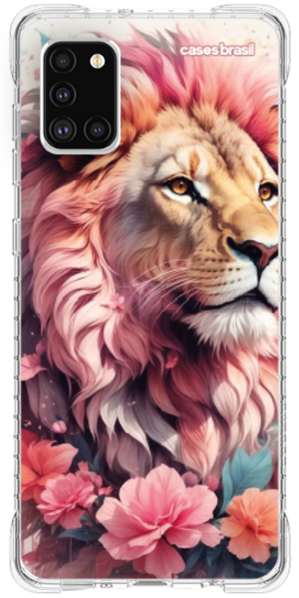 Capinha para Celular Leão Floral
