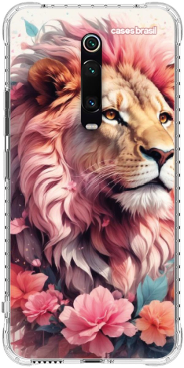 Capinha para Celular Leão Floral